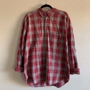 Red/pink flannel